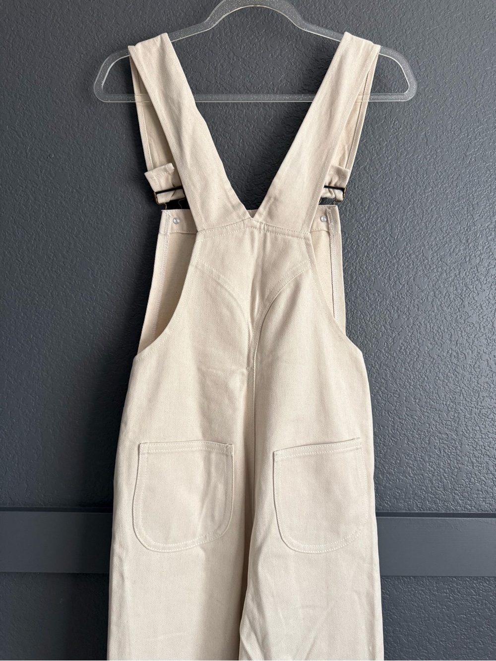 HEY GANG • NWT the Miner overalls in natural - 00 24-25 - Picture 7 of 10